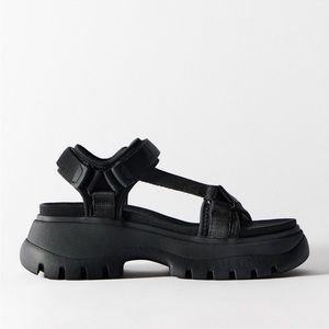ZARA Sport Sandals (Black)